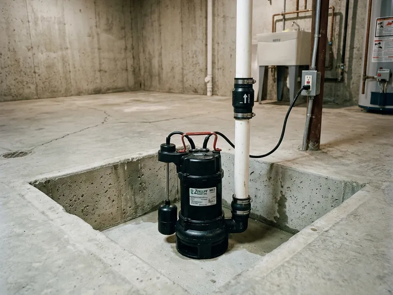 Sump Pump Installation Plumber in Unity, IL